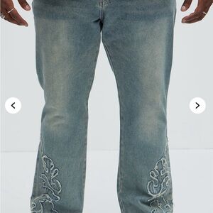 Tumble slim flare Jeans